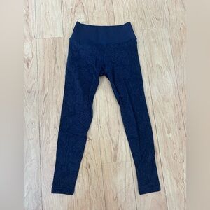 Avocado Blue High Waist Leggings